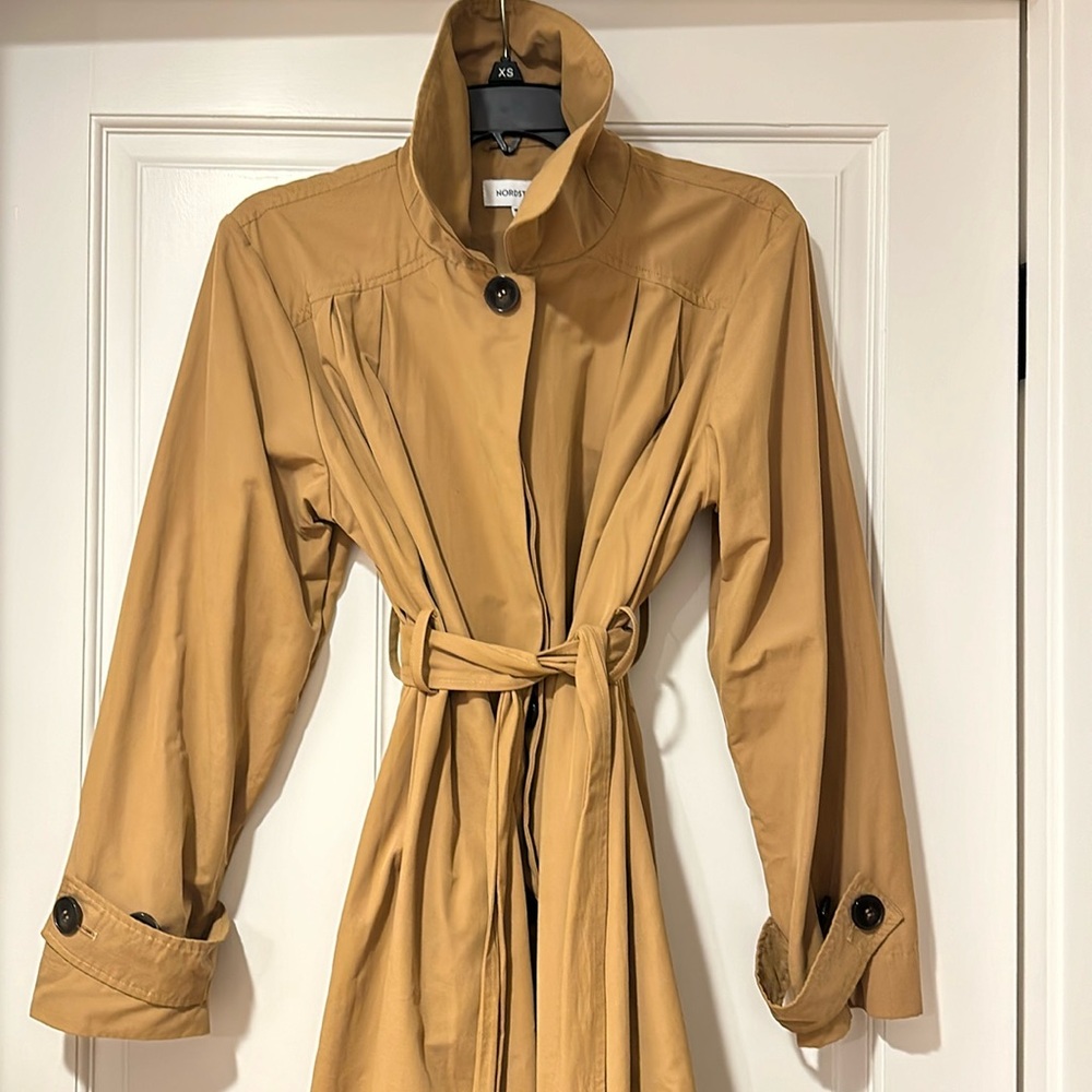 Nordstrom water-resistant trench coat